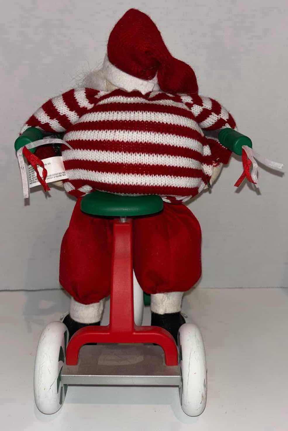 Photo 4 of 13” SANTA ON A TRICYCLE CHRISTMAS DECOR