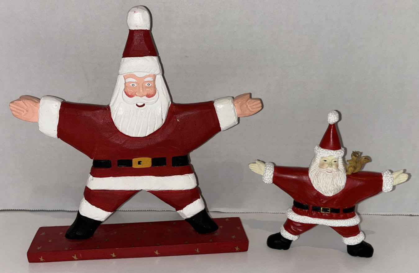 Photo 1 of SANTA STAR DECOR (2 PCS)