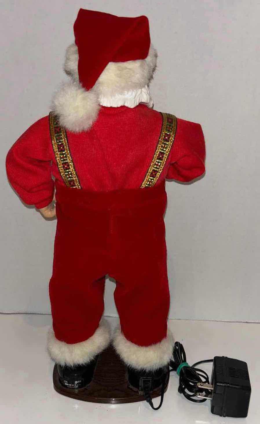 Photo 3 of 1998 CHRISTMAS FANTASY LTD. JINGLE BELL ROCK DANCING 16” SANTA