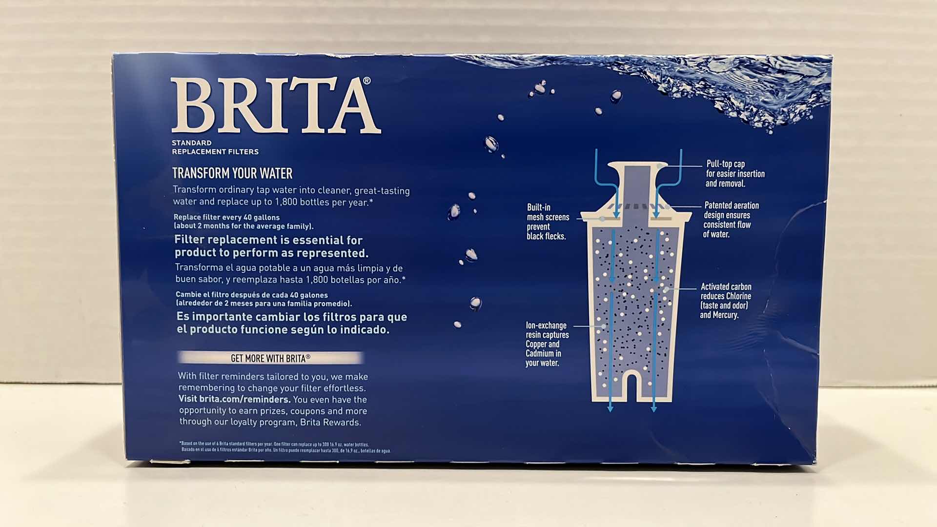 Photo 3 of NEW BRITA STAND REPLACEMENT FILTERS 4PACK