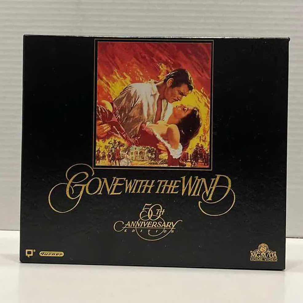 Photo 1 of GONE WITH THE WIND 50TH ANNIVERSARY VHS MOVIE COLLECTOR BOX SET