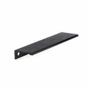 Photo 1 of RICHELIEU HARDWARE BRUSHED BLACK FINISH MODERN ALUMINIUM EDGE PULL CABINET HANDLE BP9898128990 1BAG/10PCS (READ NOTES)