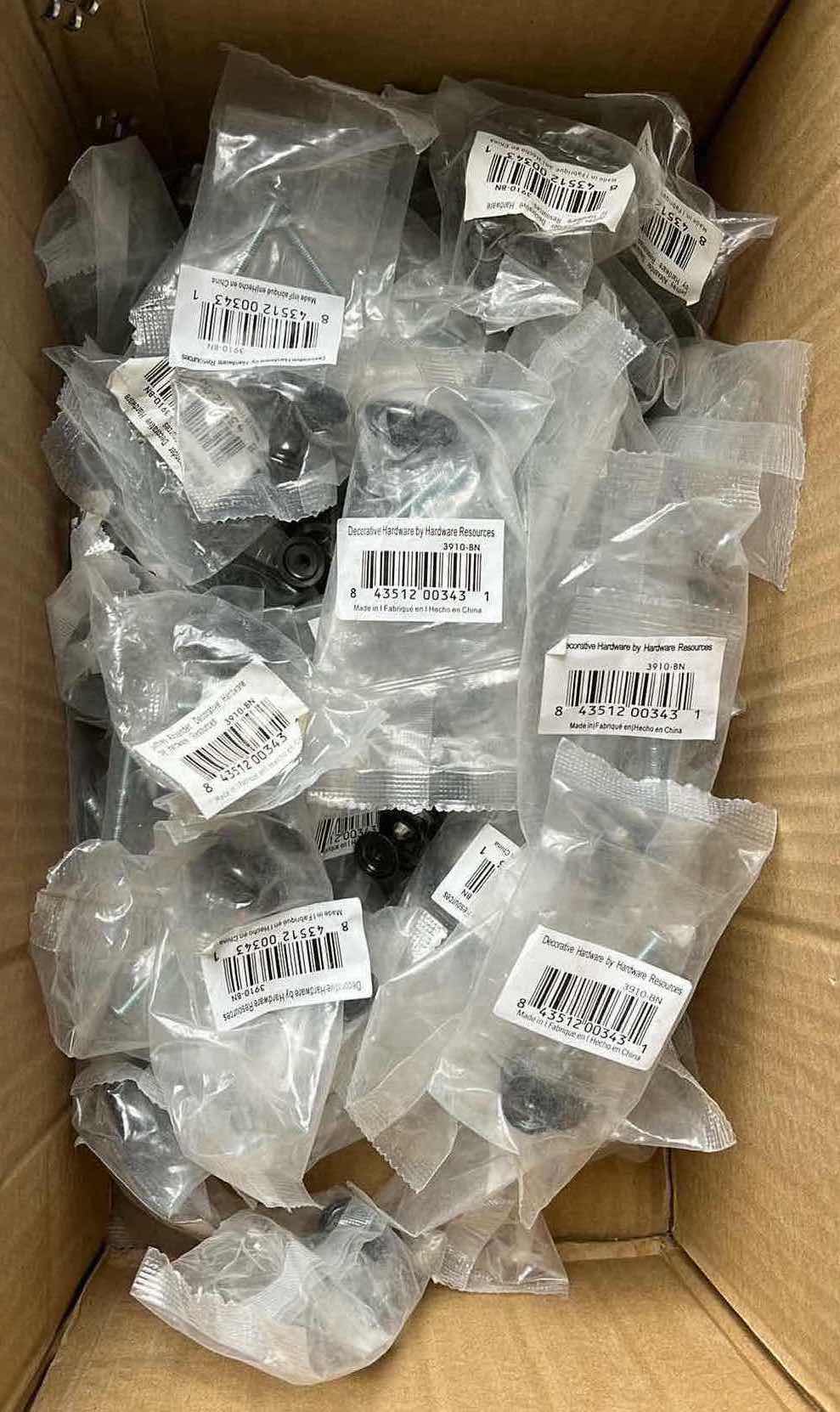 Photo 3 of HARDWARE RESOURCES BLACK NICKEL CABINET KNOB 3910-BN 1CASE/69PCS (READ NOTES)