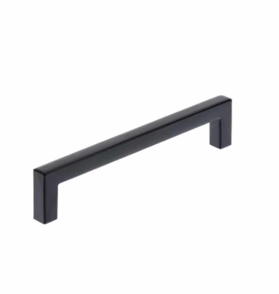 Photo 1 of RICHELIEU HARDWARE MATTE BLACK FINISH MODERN PULL CABINET HANDLE 873128900TT 1BAG/10PCS (READ NOTES)