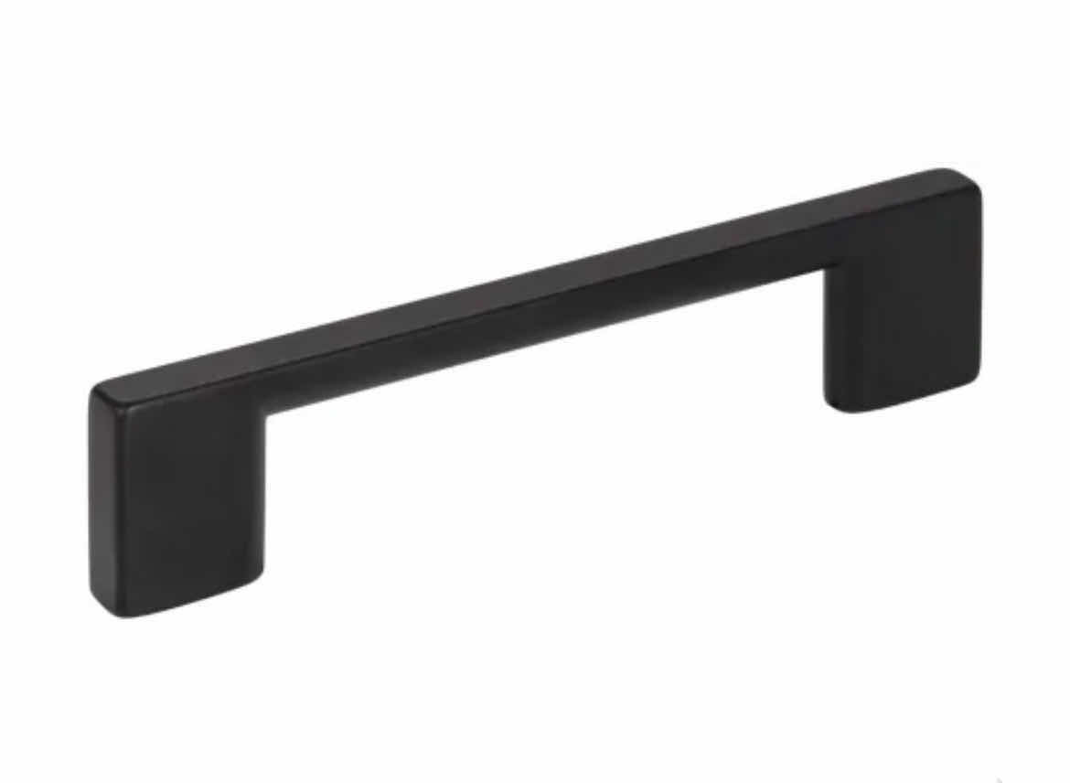 Photo 1 of JEFFREY ALEXANDER MATTE BLACK SUTTON SQUARED SLEEK PULL CABINET HANDLE 635-96MB 41PCS (READ NOTES)