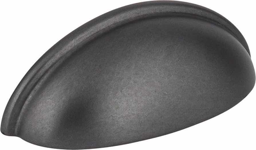 Photo 1 of ELEMENTS BY HARDWARE RESOURCES OIL RUBBED BRONZE FLORENCE CUP PULL CABINET HANDLE 2981ORB 1BAG/4PCS (READ NOTES)