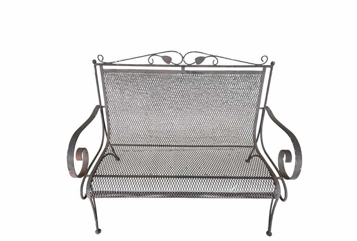 Photo 1 of WROUGHT IRON 4PC PATIO SET (READ NOTES)