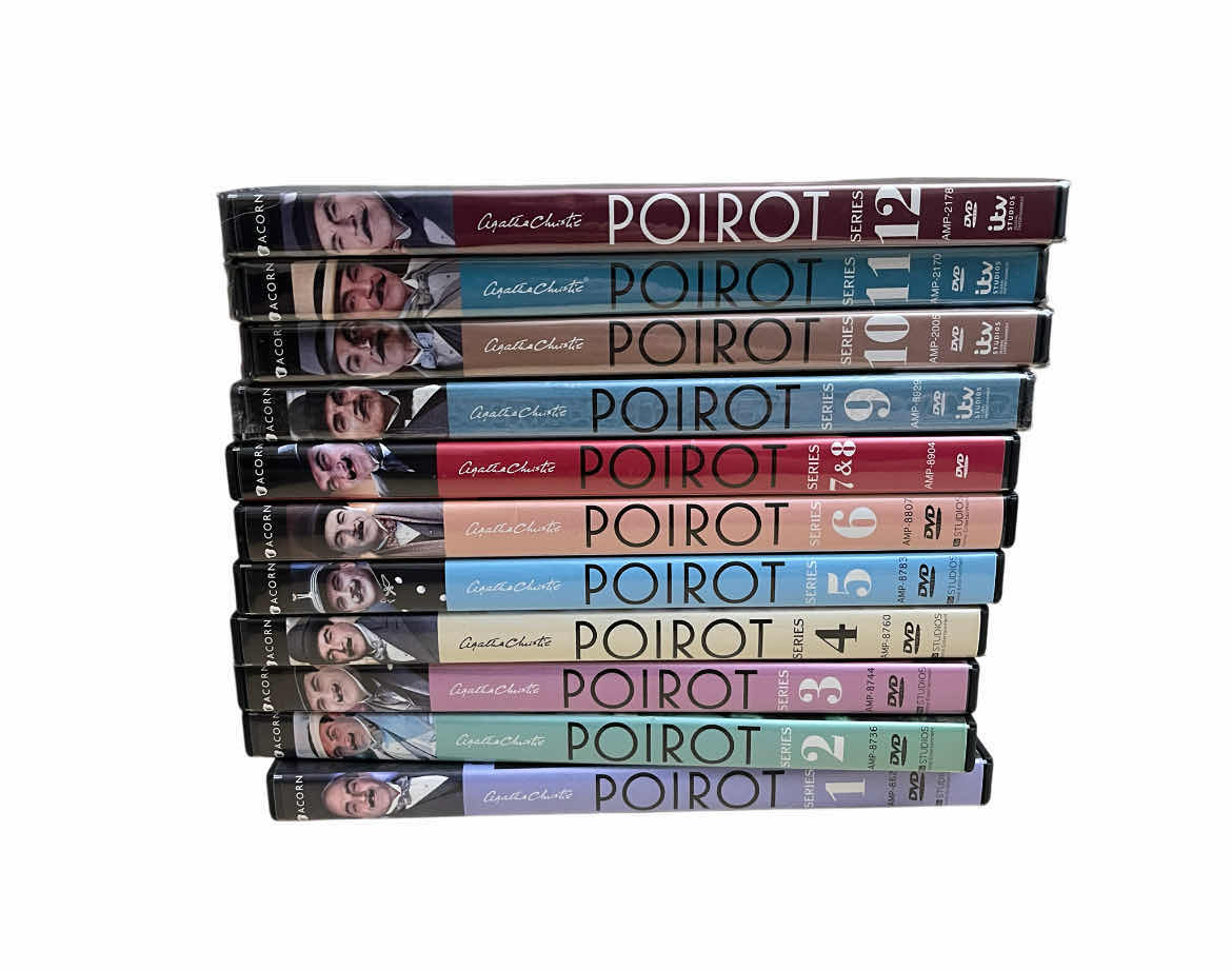 Photo 1 of POIROT DVD VIDEO SEASONS 1-12
