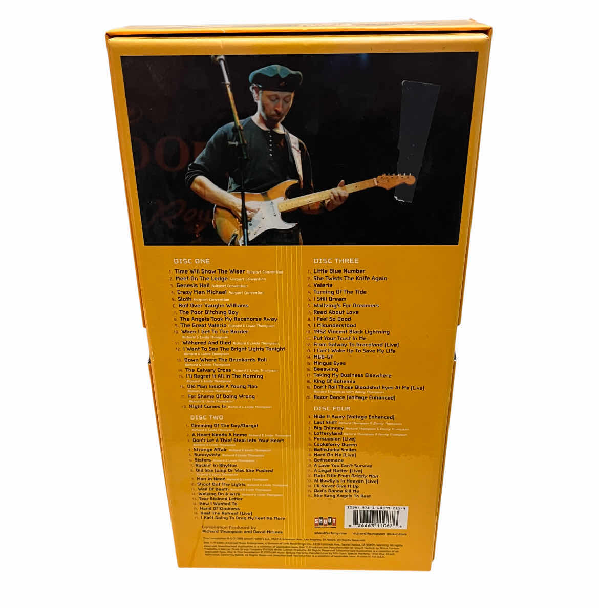 Photo 1 of RICHARD THOMPSON WALKING ON A WIRE 1968-2009 CD BOX SET