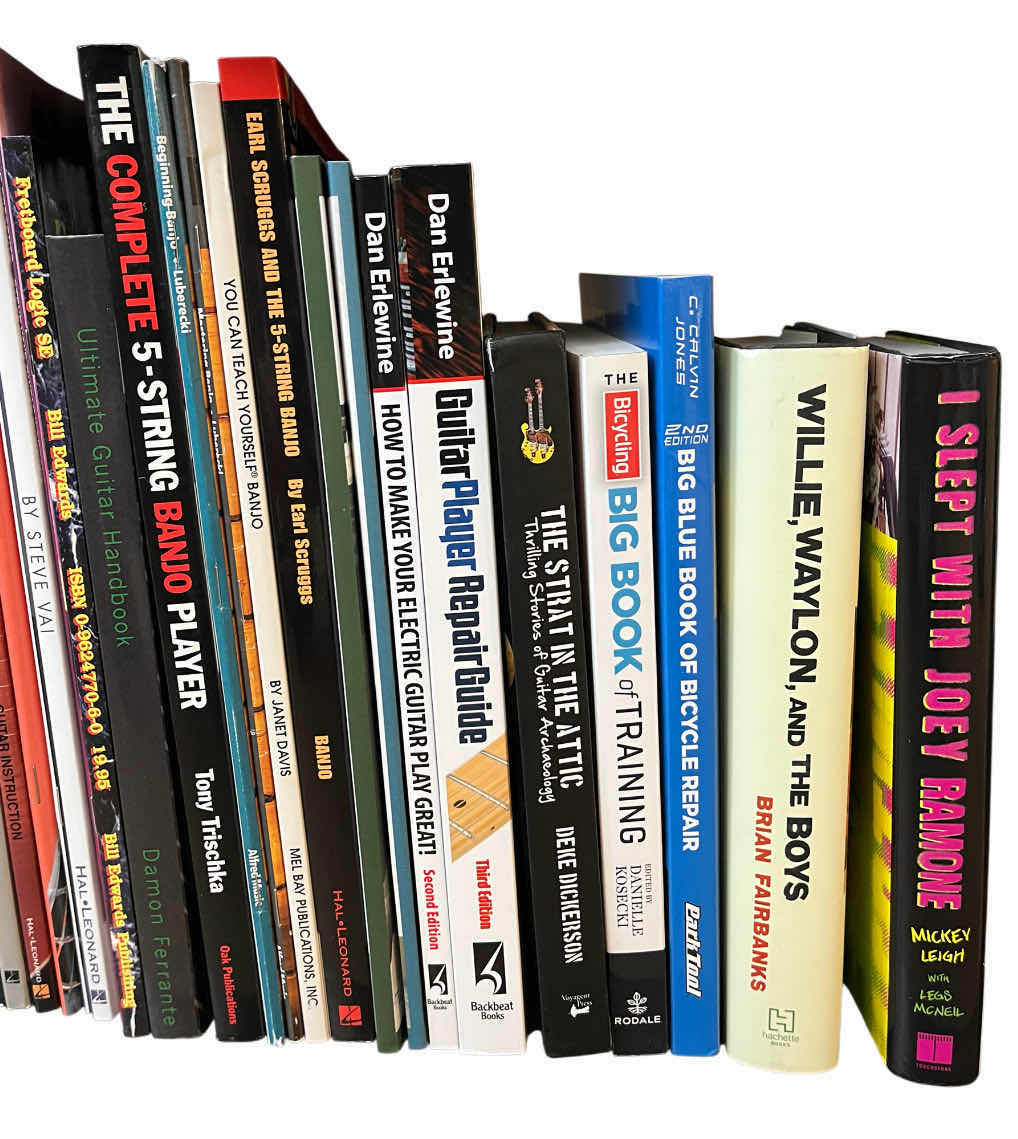 Photo 1 of BOOKS- SELF HELP, BIOGRAPHIES, MUSICIAN GUIDES (34)