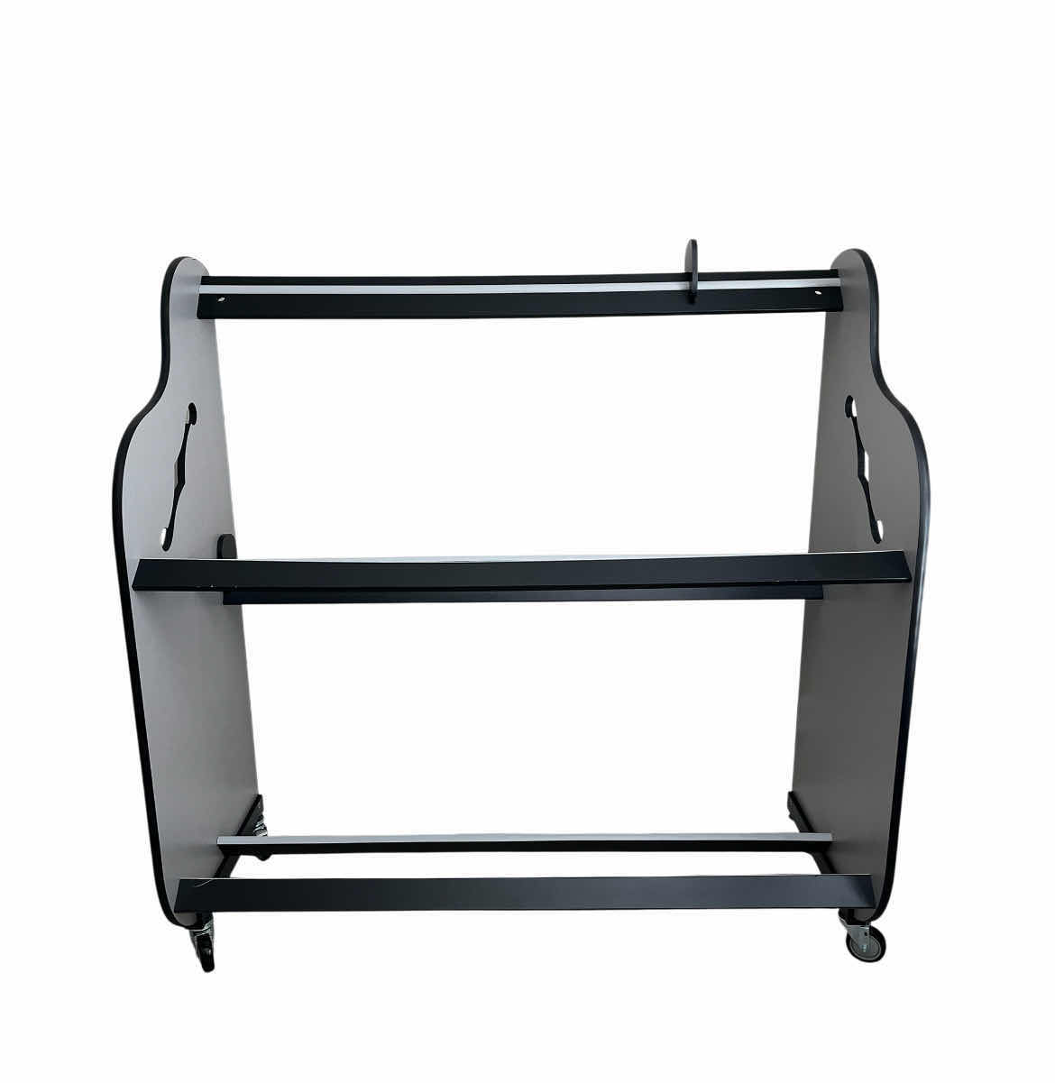 Photo 1 of A&S CRAFTED DOUBLE-STACK GUITAR AND CASE ROLLING STORAGE RACK 68.25” X 29.5” H71”