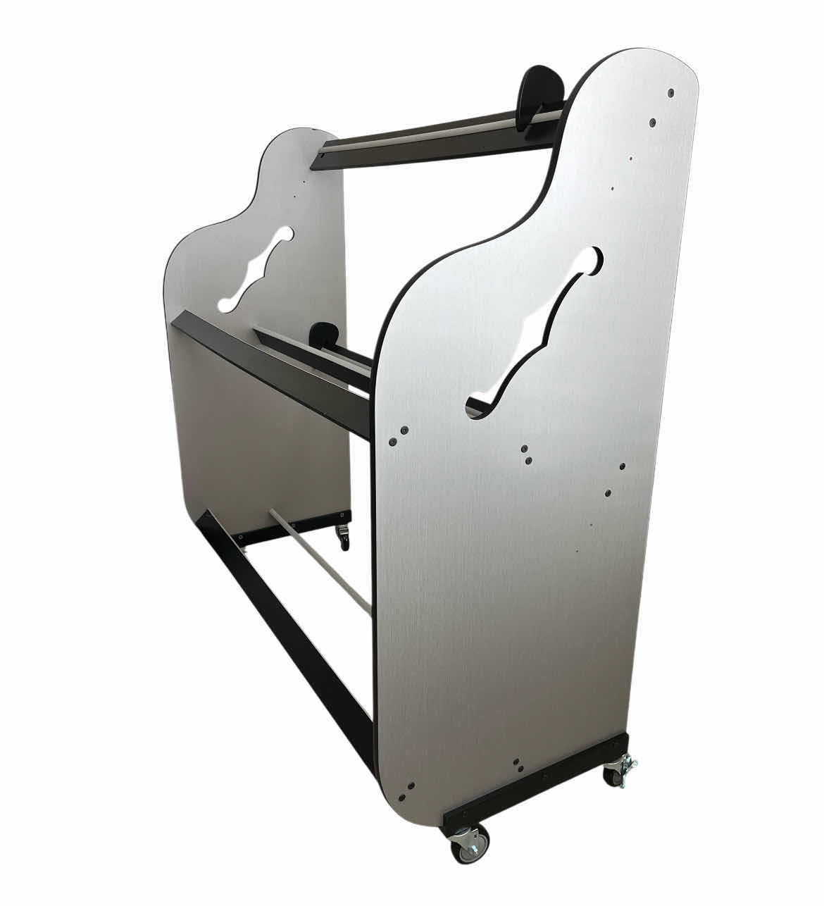 Photo 1 of A&S CRAFTED DOUBLE-STACK GUITAR AND CASE ROLLING STORAGE RACK 68.25” X 29.5” H71”