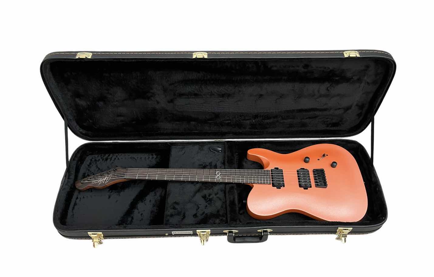 Photo 1 of CHAPMAN HABANERO ORANGE SATIN METALLIC ELECTRIC GUITAR ML3 PRO MODERN & KNOXGEAR HARD CASE