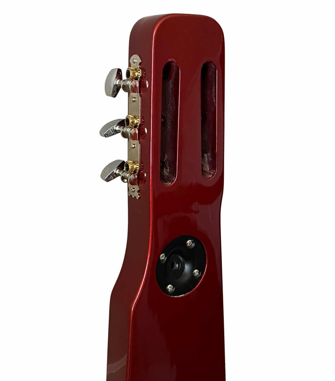 Photo 1 of ROGUE METALLIC RED LAP STEEL GUITAR RLS-1 W STAND & GIG BAG