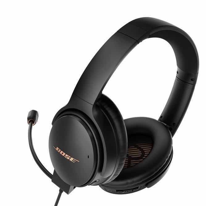 Photo 1 of BOSE QUIET COMFORT GAMING CORDED HEADSET 35-ll W BOSE HARD CASE