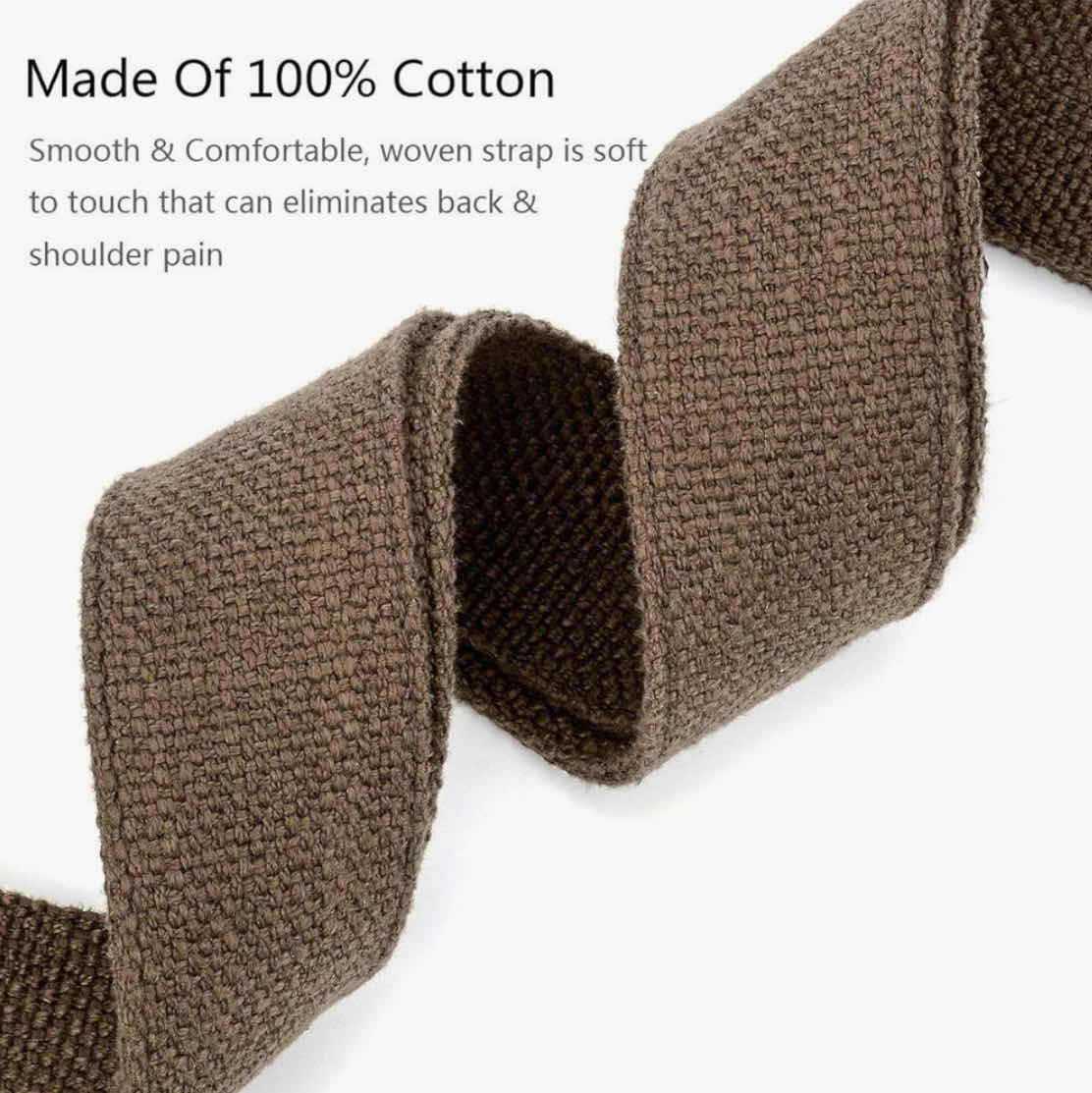 Photo 1 of NEW BESTSOUNDS 2” ADJUSTABLE GUITAR STRAP 38.6"- 63.8", COFFEE
