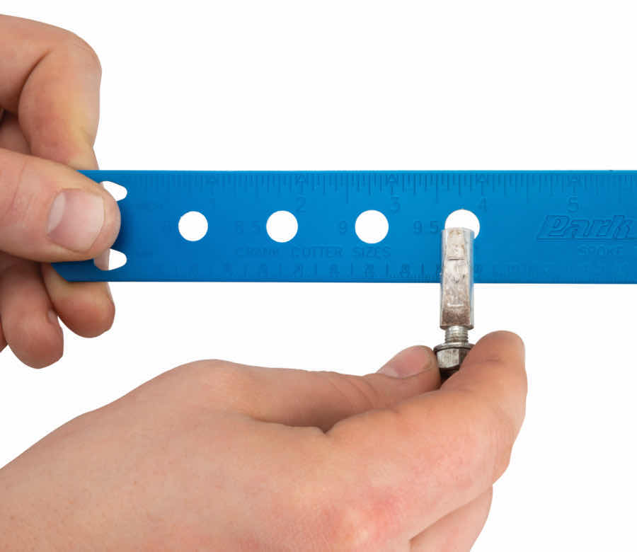 Photo 1 of NEW PARK TOOL SPOKE, BEARING, & COTTER GAUGE SBC-1 RULER