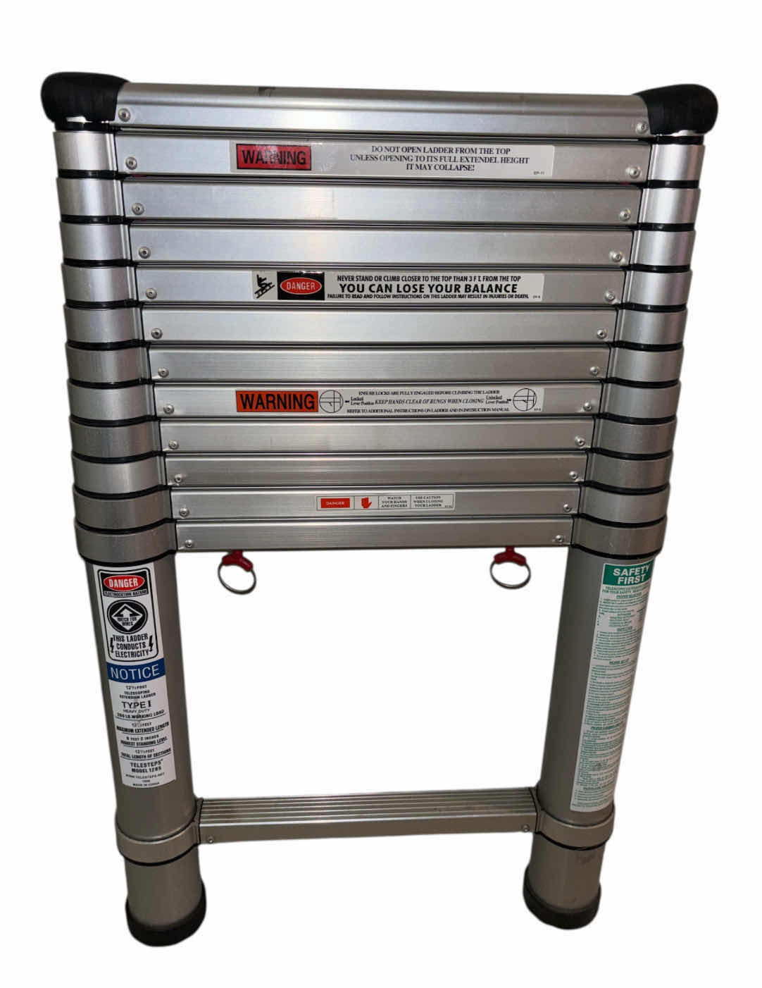 Photo 1 of TELESTEPS 12.5’ TELESCOPING EXTENSION LADDER (MODEL 1205)