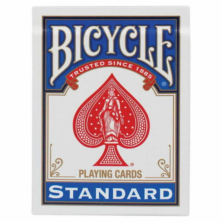 Photo 1 of NEW BICYCLE PLAYING CARDS, POKER SIZE 12 PACK (6 BLUE, 6 RED)