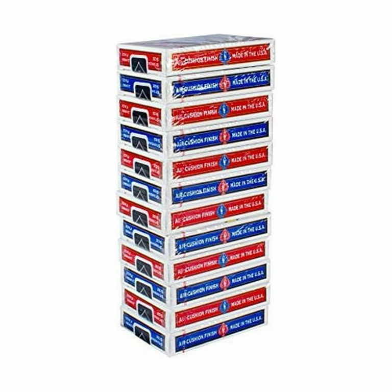 Photo 1 of NEW BICYCLE PLAYING CARDS, POKER SIZE 12 PACK (6 BLUE, 6 RED)