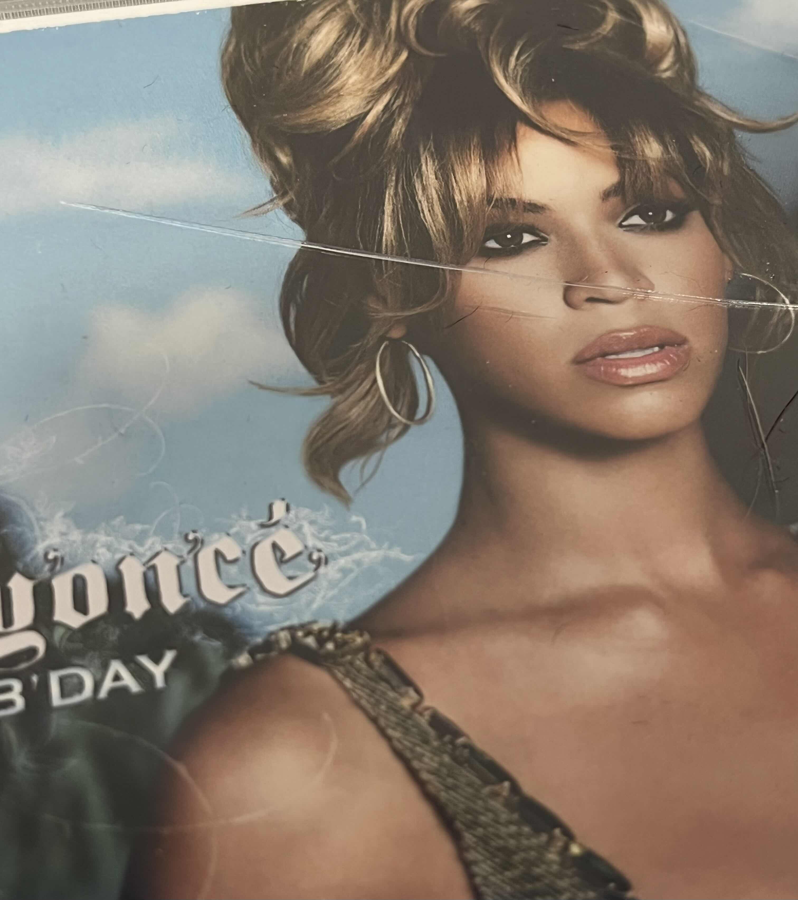 Photo 1 of BEYONCÉ B DAY RECORD ALBUM AUTOGRAPHED BY ARTIST & BEYONCÉ B-DAY CD ALBUM (FACTORY SEALED)