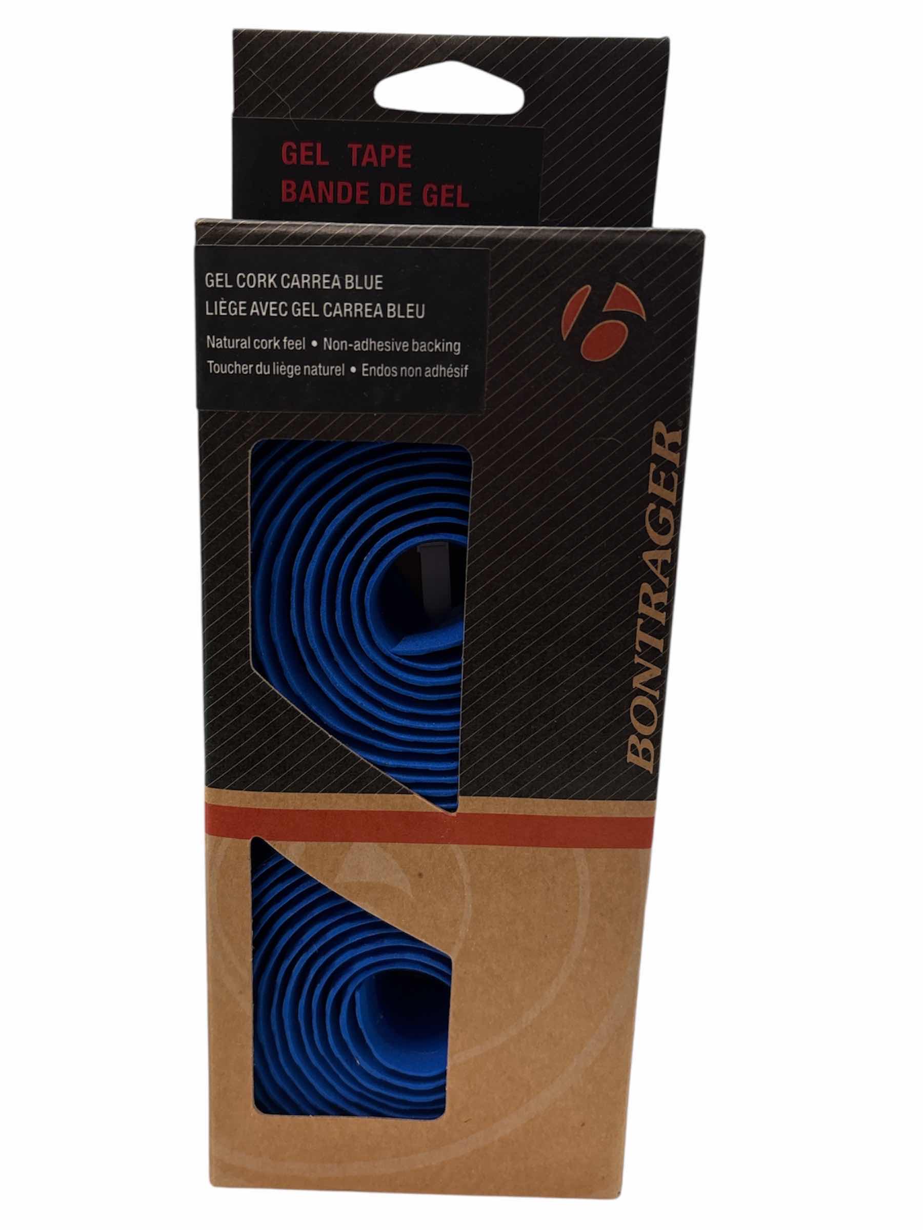 Photo 1 of BONTRAGER CARREA BLUE GEL CORK HANDLEBAR TAPE SET