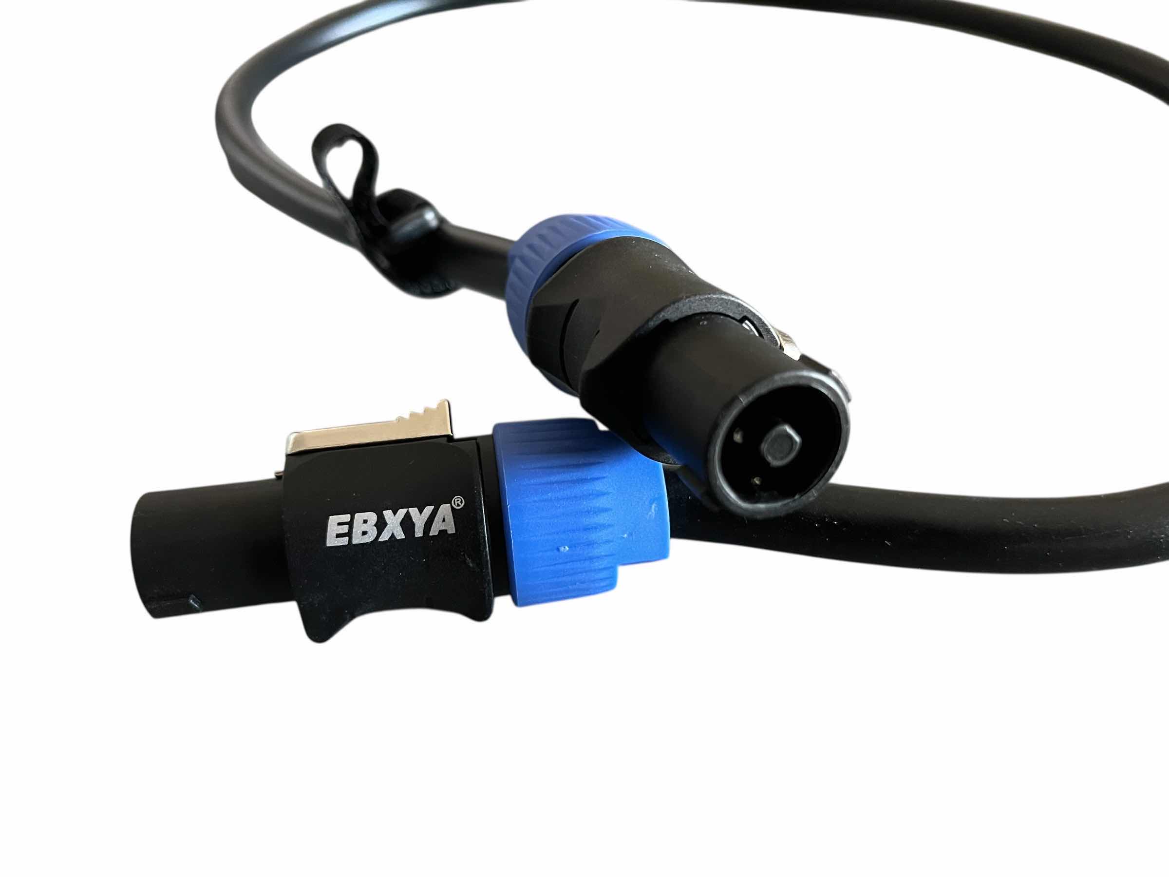 Photo 1 of EBXYA 3’ AWG SPEAKON AUDIO SPEAKER CABLE