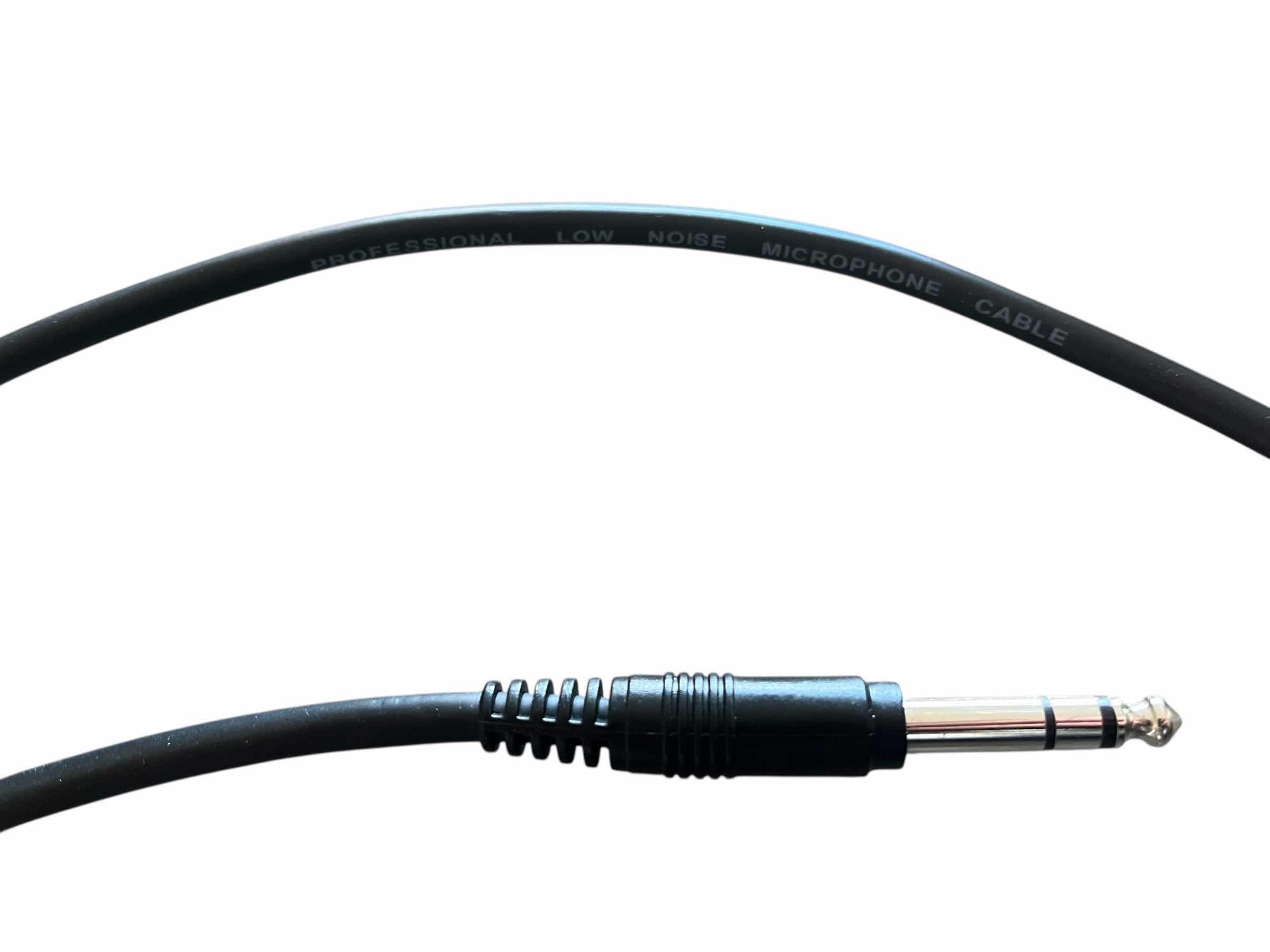 Photo 1 of MOGAMI GOLD 12’ LOW NOISE INSTRUMENTAL STRAIGHT CABLE & PROFESSIONAL 12’ LOW NOISE MICROPHONE STRAIGHT CABLE