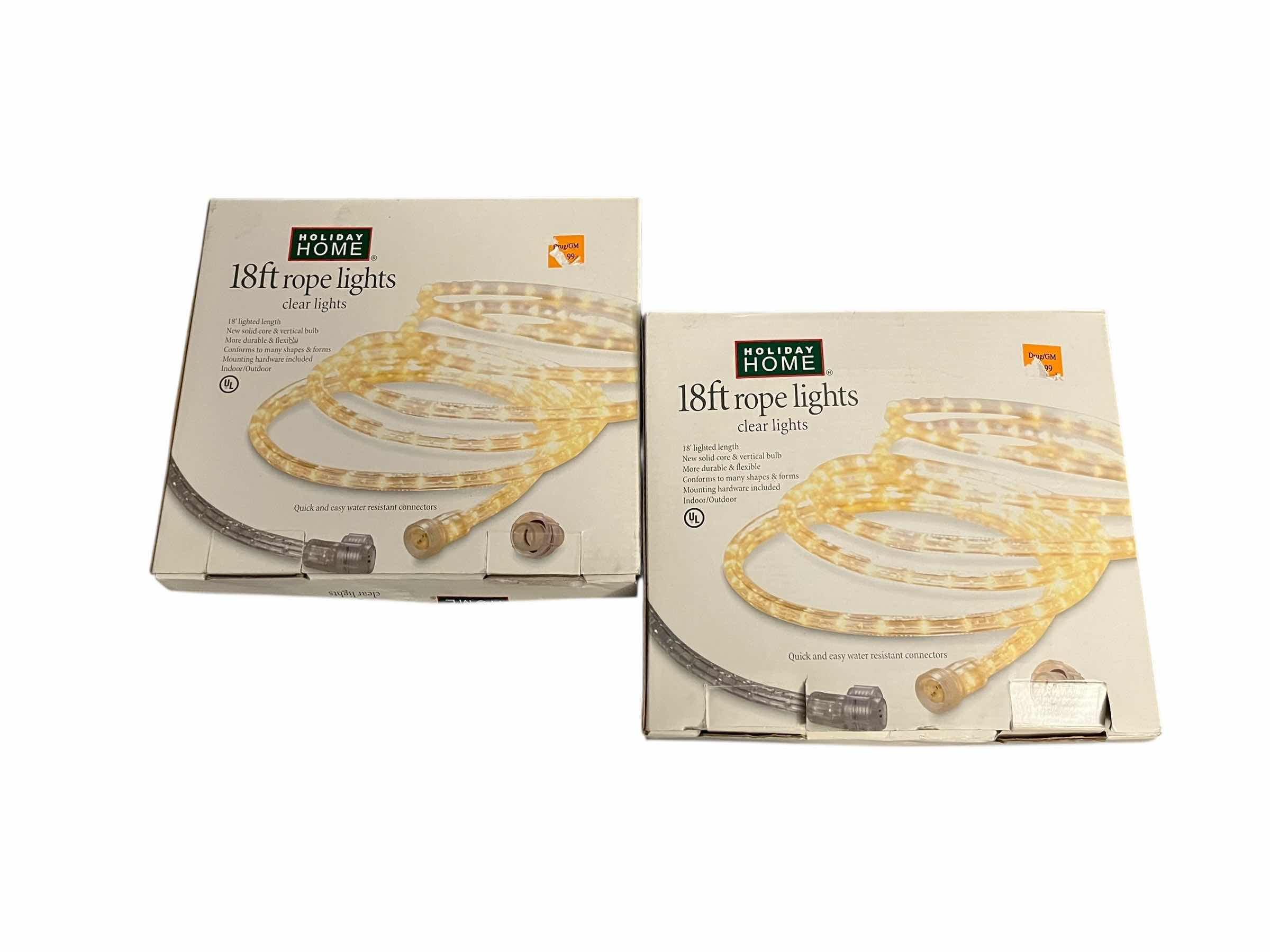 Photo 1 of 2-PACK HOLIDAY HOME 18FT CLEAR LIGHTS