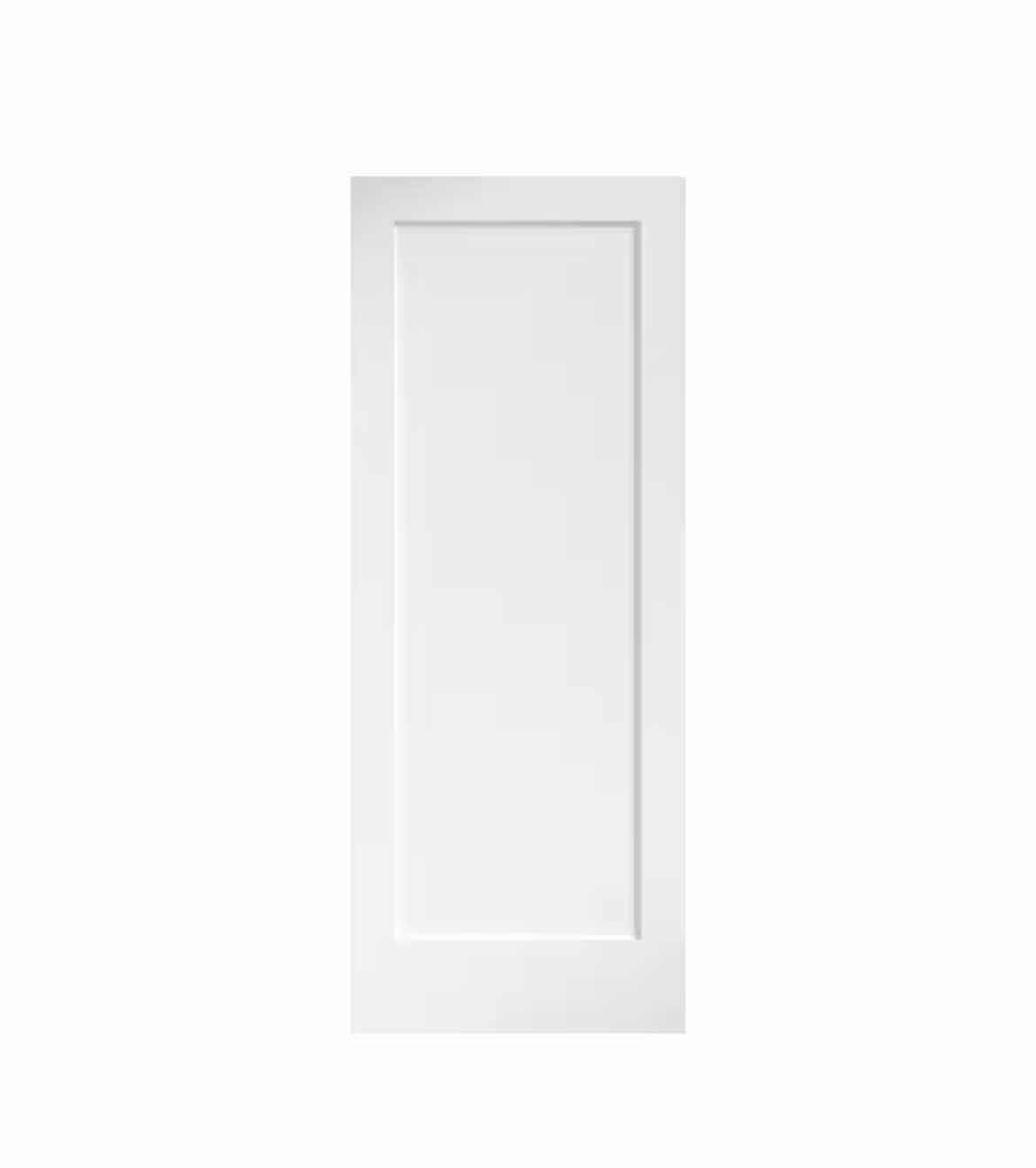Photo 1 of NEW EIGHT DOORS WHITE FINISH 1-PANEL SOLID CORE WOOD INTERIOR DOOR SLAB 36” X 80”