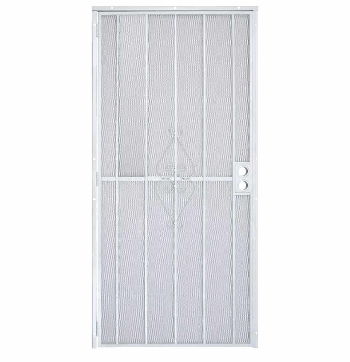 Photo 1 of NEW GRISHAM 808 PROTECTOR DELUXE WHITE FINISH STEEL SECURITY DOOR W FRAME 32” X 80”