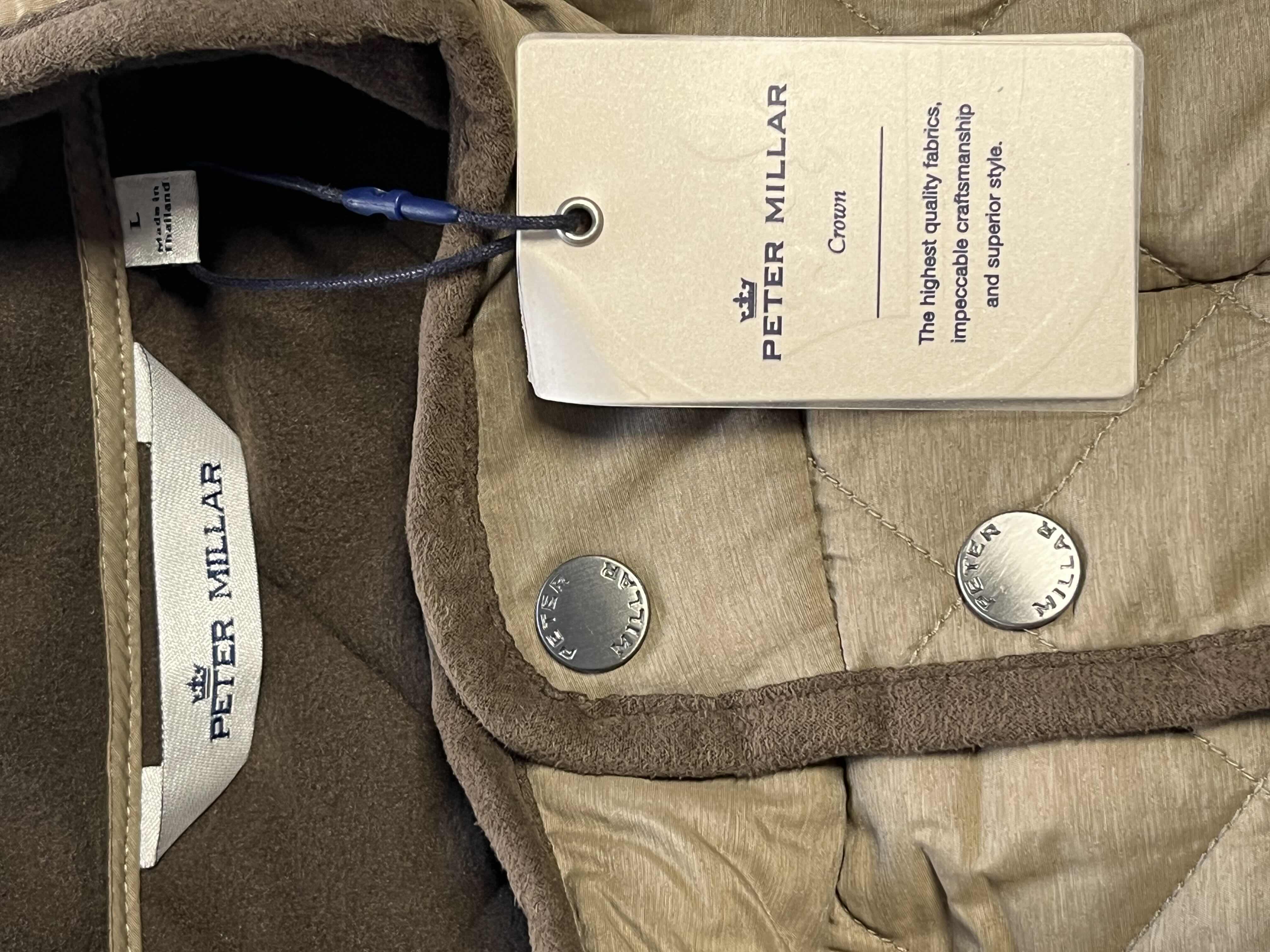 Photo 1 of NEW PETER MILLAR CROWN QUILTED VEST MEN’S SIZE LG