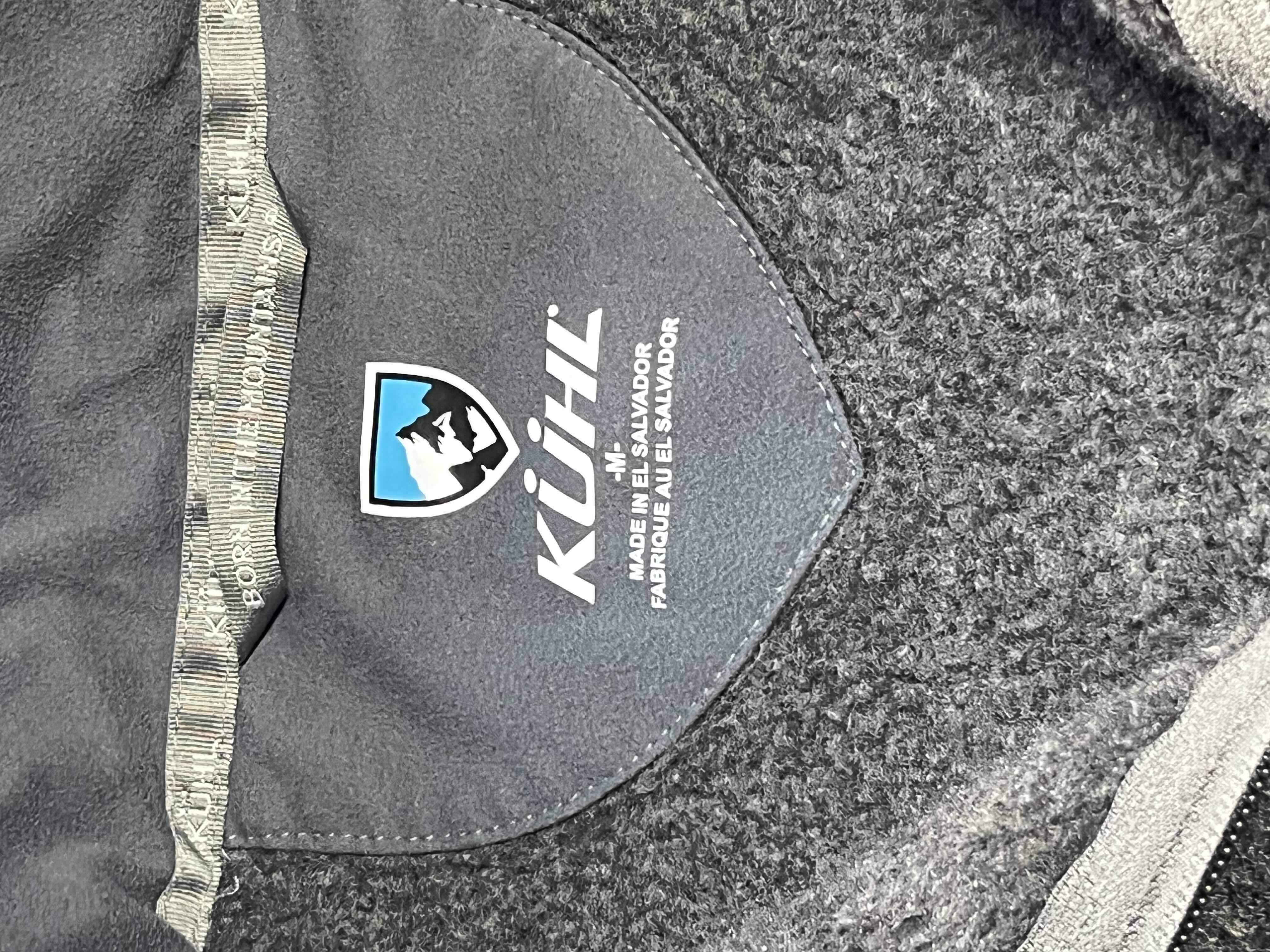 Photo 1 of KUHL GRAY FLEECE VEST MEN’S SIZE M