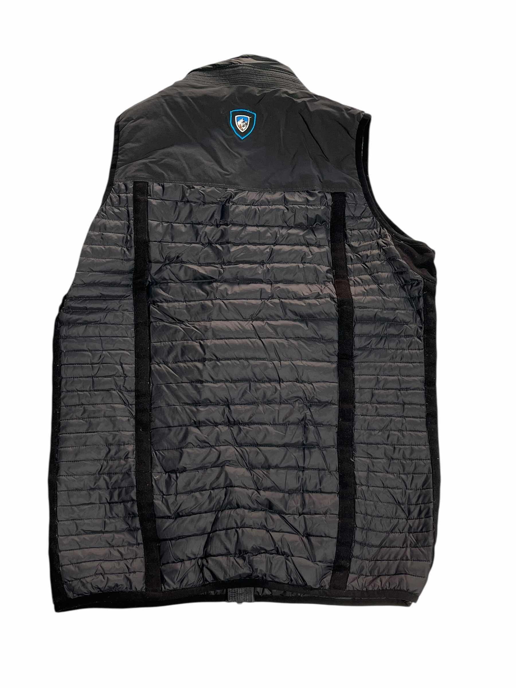 Photo 1 of KUHL DARK GREY QUILTED VEST MEN’S SIZE S