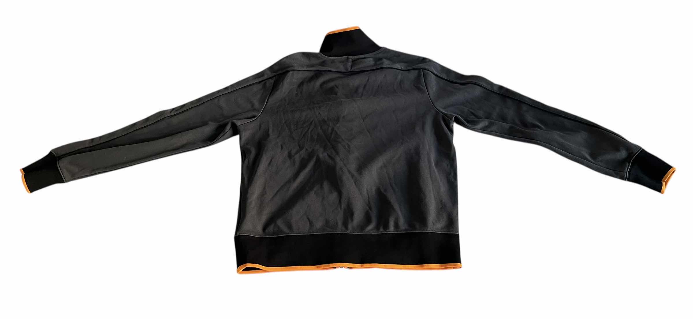 Photo 1 of NIKE SPORTSWEAR GRAY W ORANGE TRIM ZIP UP JACKET MEN’S SIZE M