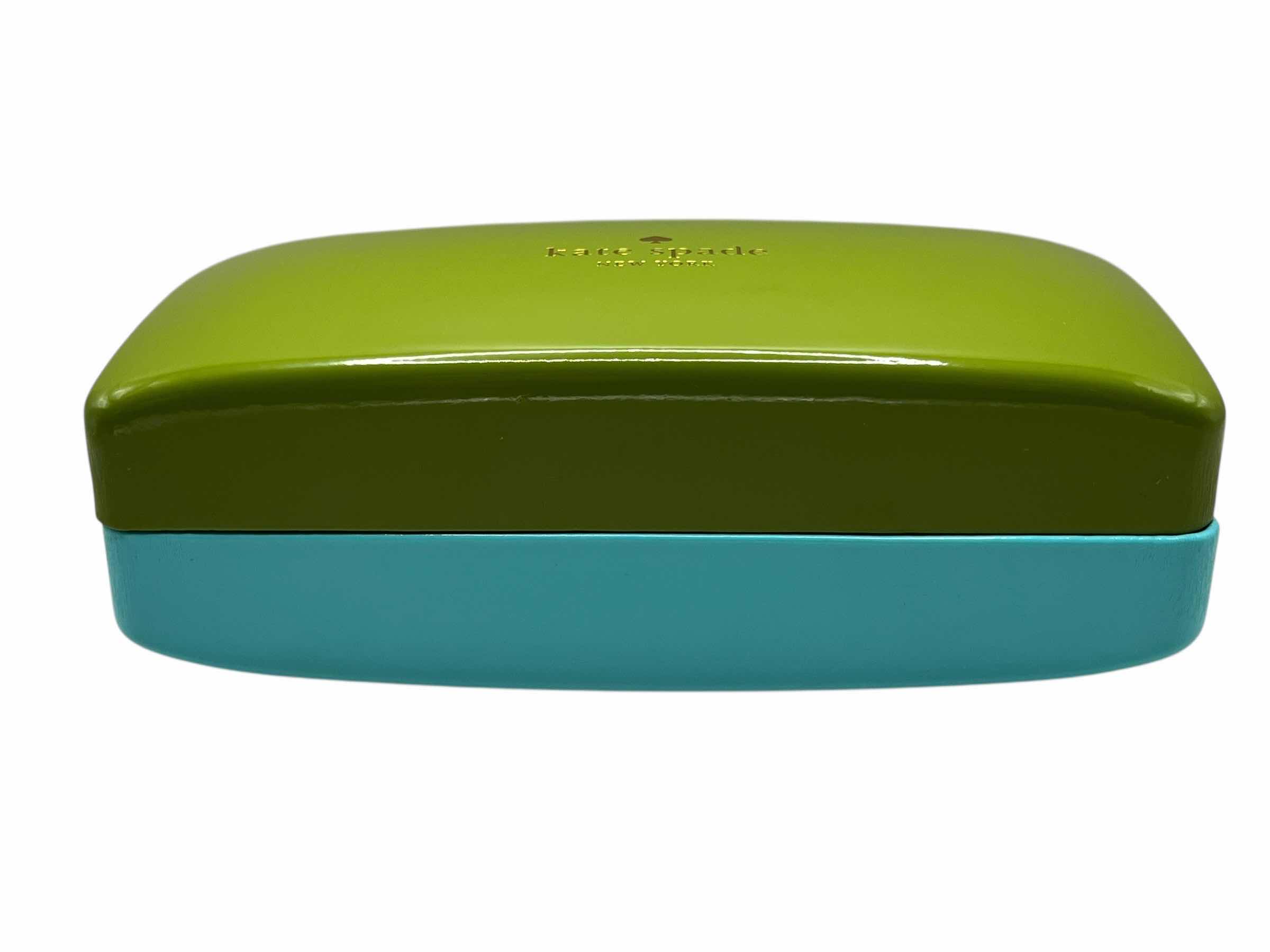 Photo 1 of KATE SPADE NY GREEN & BLUE GLASSES HARD CASE