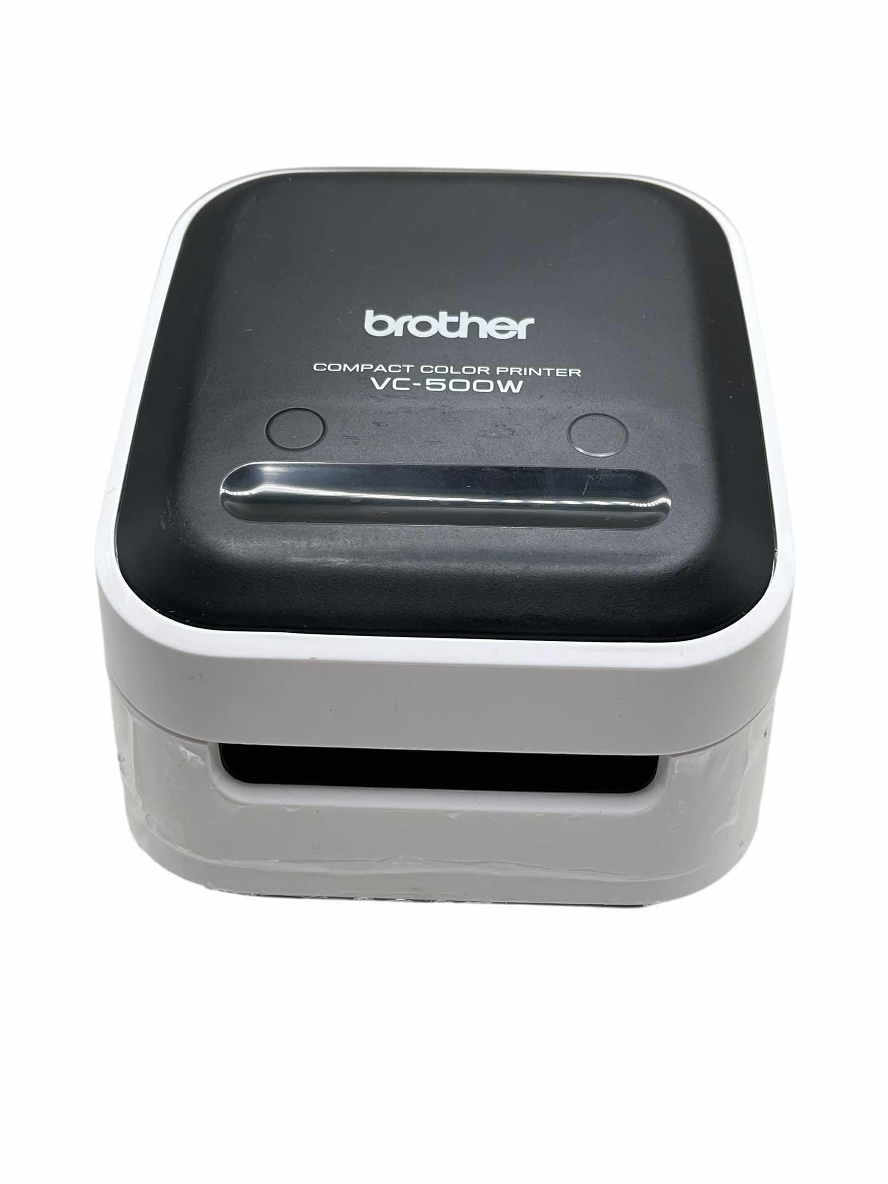 Photo 1 of BROTHER COMPACT COLOR PRINTER VC-500W W 3 CARTRIDGES