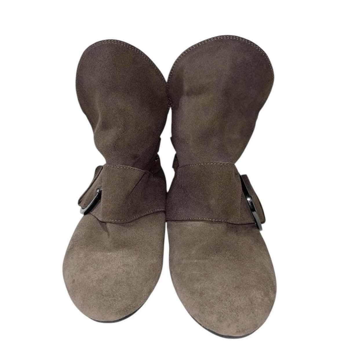 Photo 1 of NAUGHTY MONKEY BROWN ROCK OUT SLOUCH BOOTIES WOMEN’S SIZE 8.5