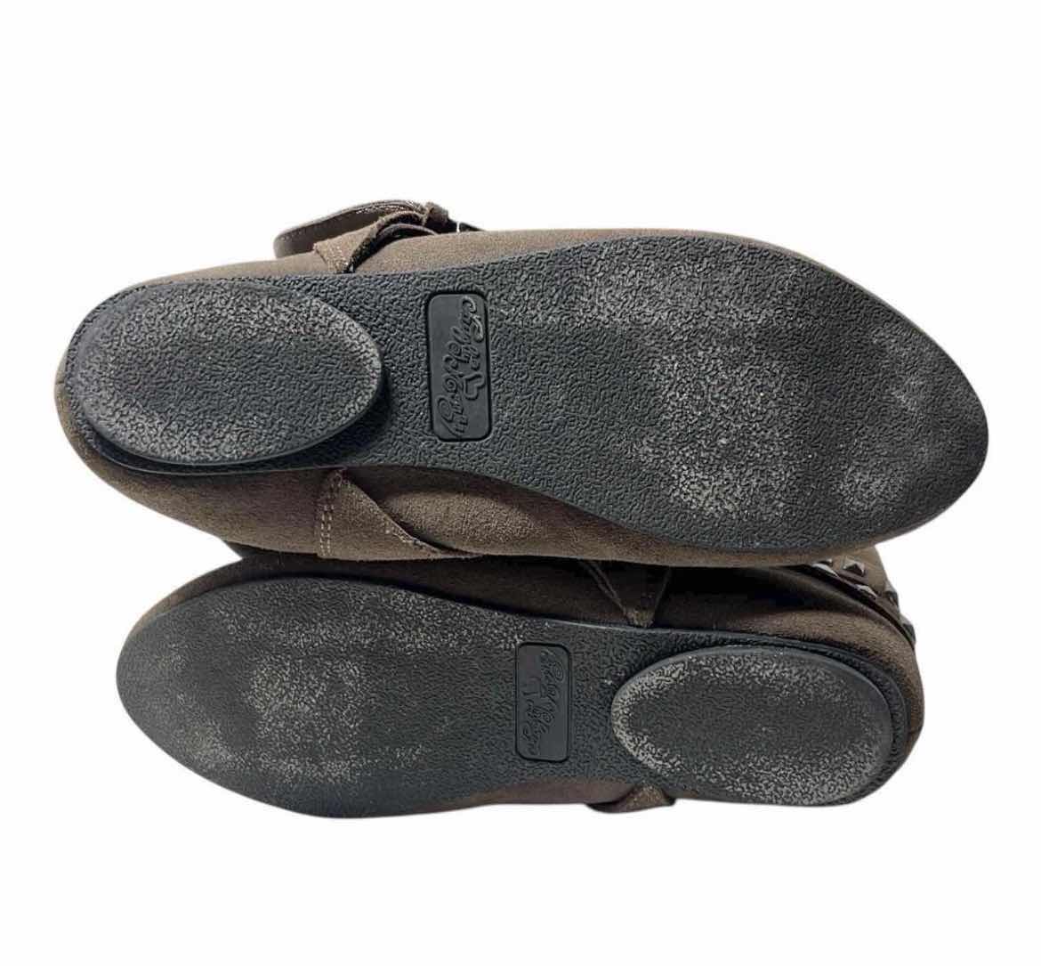 Photo 1 of NAUGHTY MONKEY BROWN ROCK OUT SLOUCH BOOTIES WOMEN’S SIZE 8.5