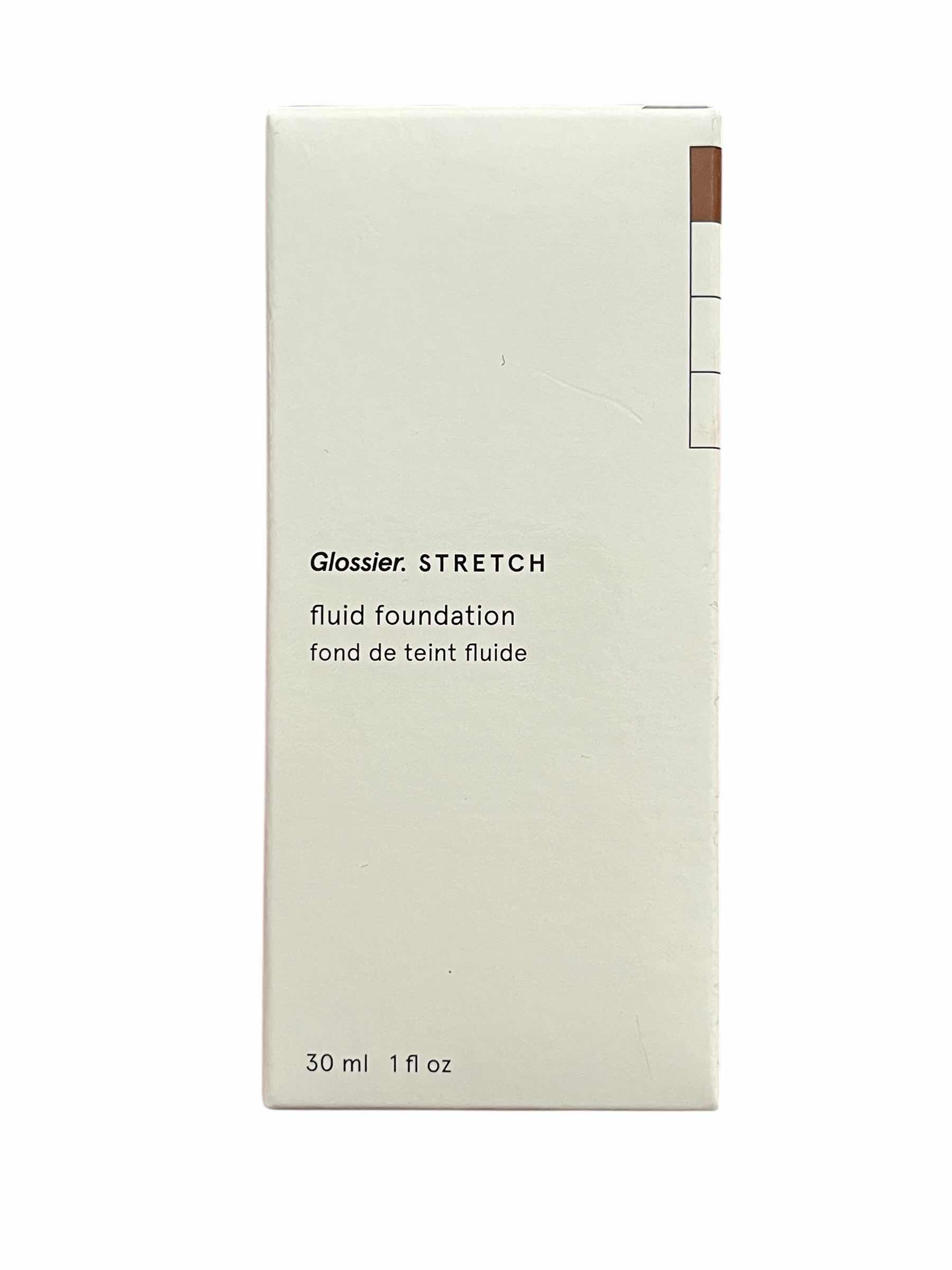 Photo 1 of NEW GLOSSIER STRETCH FLUID FOUNDATION MEDIUM DEEP 4 COLOR/SHADE 30ML/1 FL OZ $34