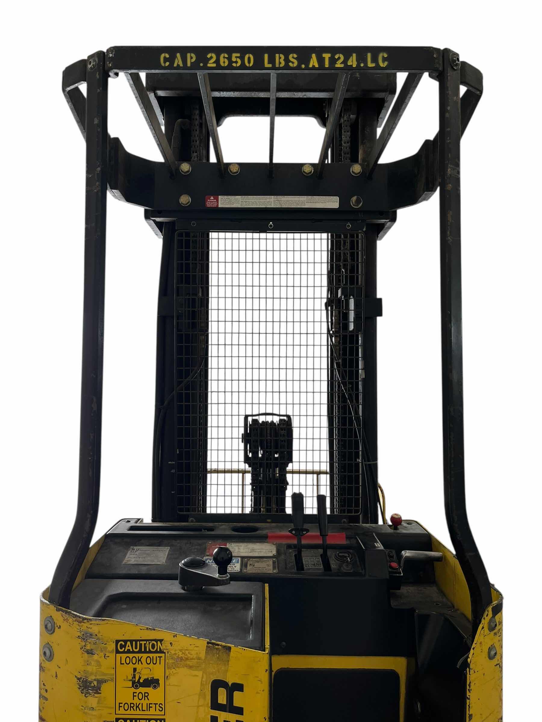 Photo 1 of HYSTER ELECTRIC LIFT TRUCK FORKLIFT PICKER N30 YR1995 W EXIDE LOADHOG 240V CHARGER LH1-12-850 (READ NOTES)