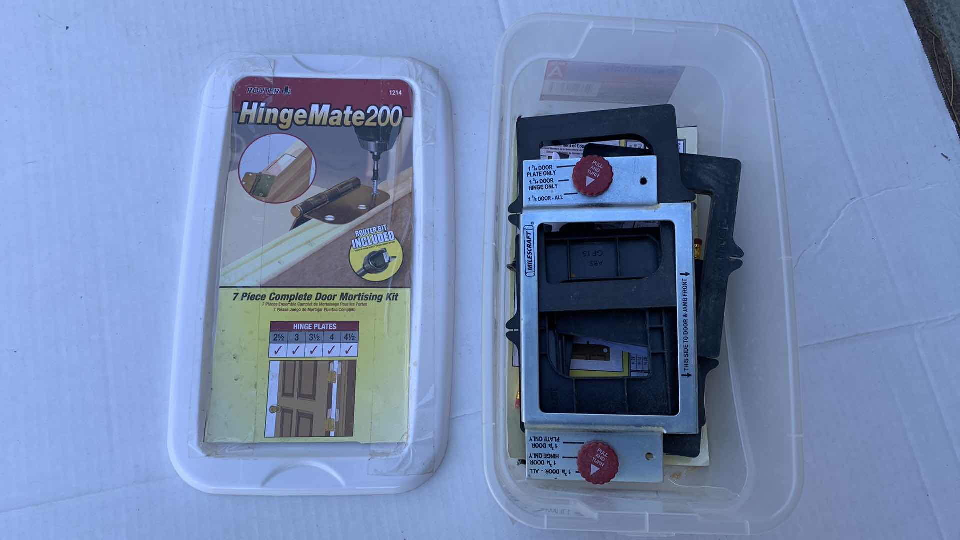 Photo 1 of HINGEMATE 200 DOOR MORTISING KIT