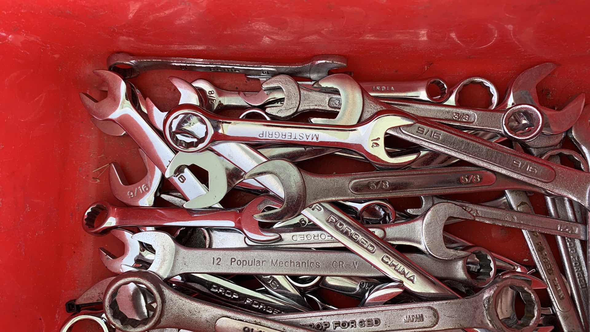 Photo 3 of ASSORTED SIZE WRENCHES