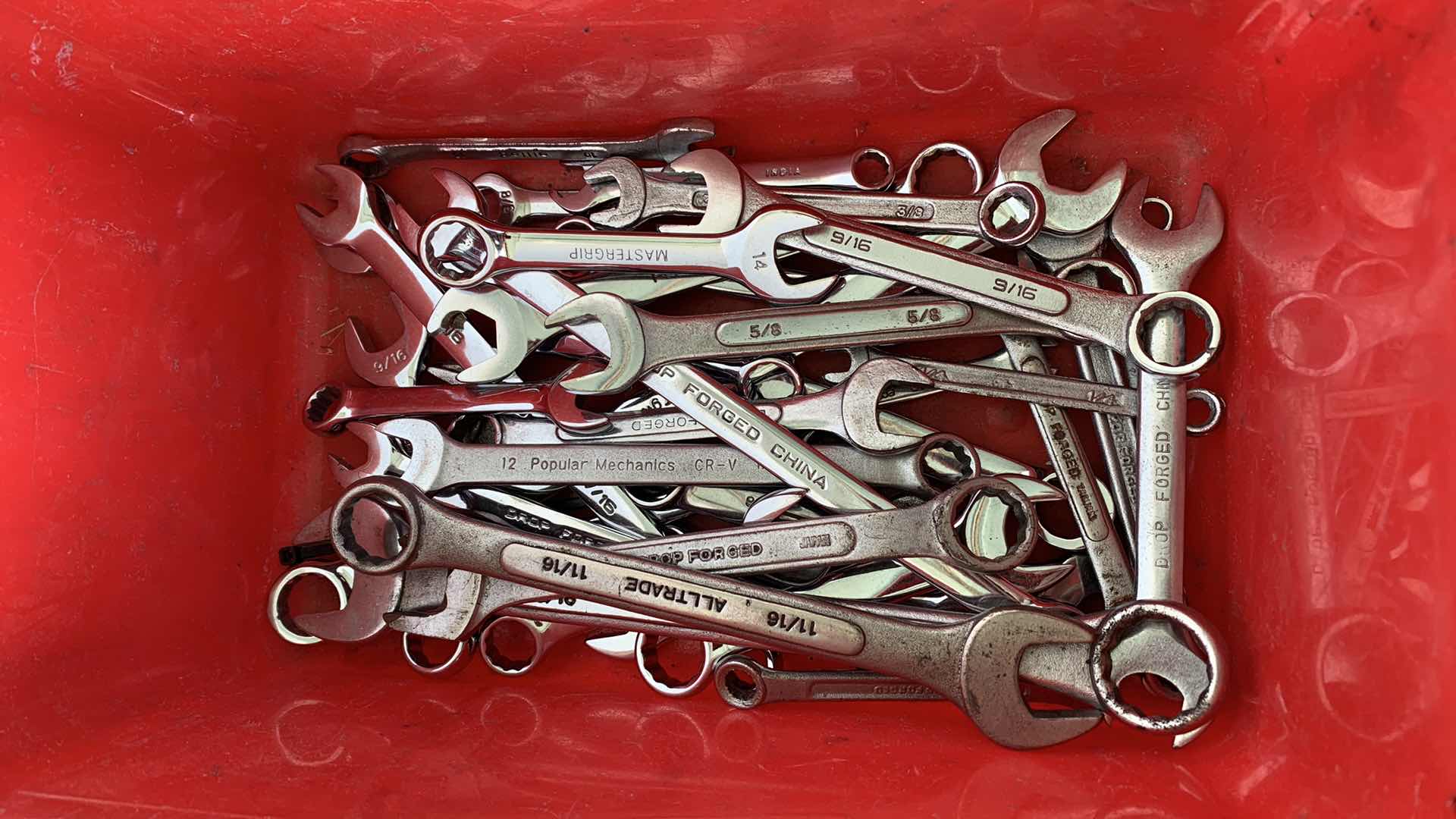 Photo 1 of ASSORTED SIZE WRENCHES