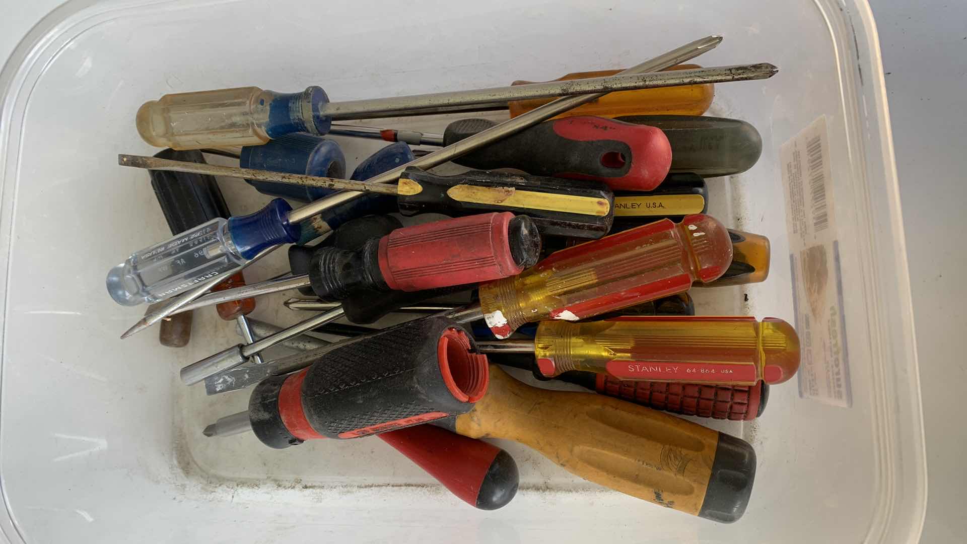 Photo 1 of ASSORTED SCREWDRIVERS