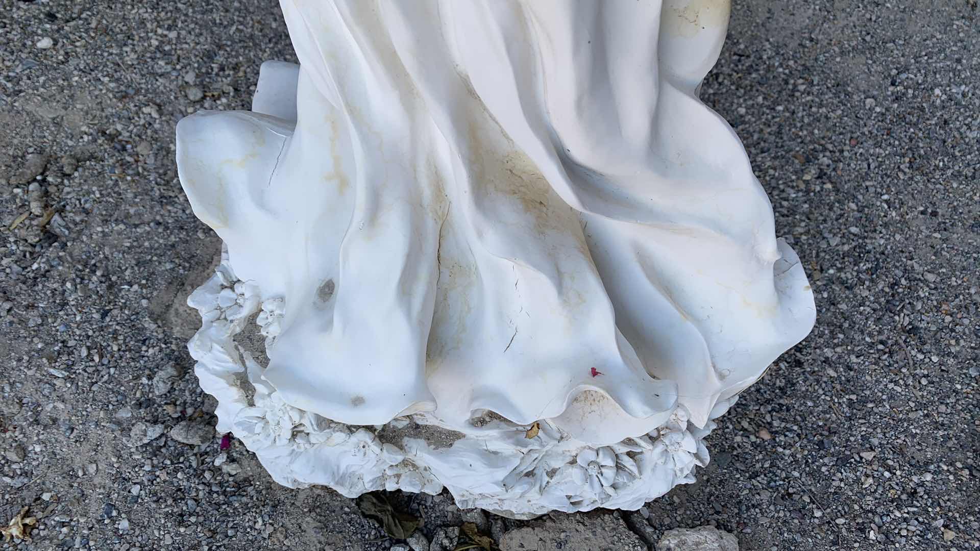Photo 1 of HEAVY ANGEL STATUE 16” X 12” H 38”