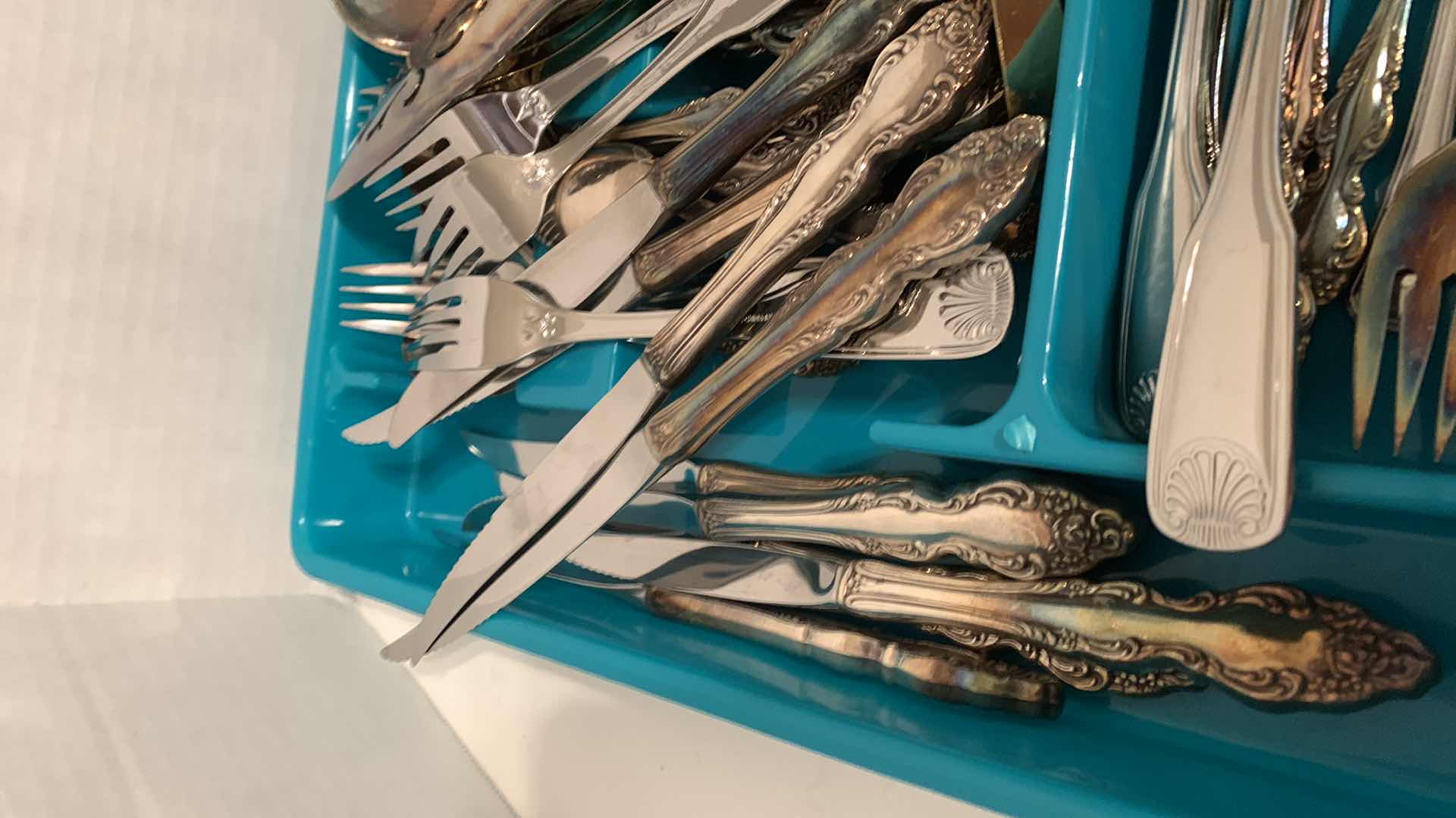 Photo 1 of ASSORTED SILVER PLATED AND GOLD TONED FLATWARE