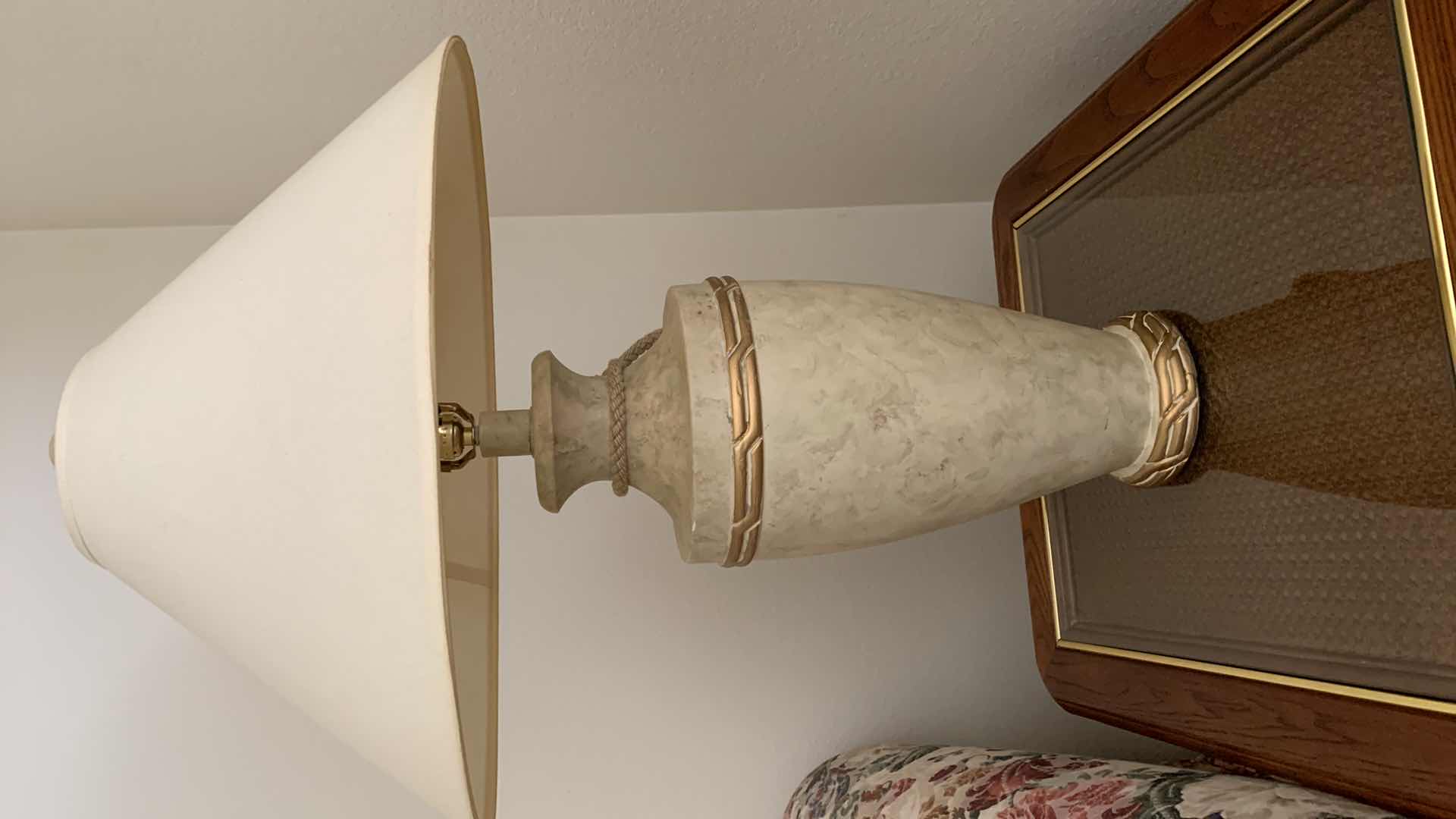 Photo 1 of GREEK INSPIRED LAMP 34” TALL
