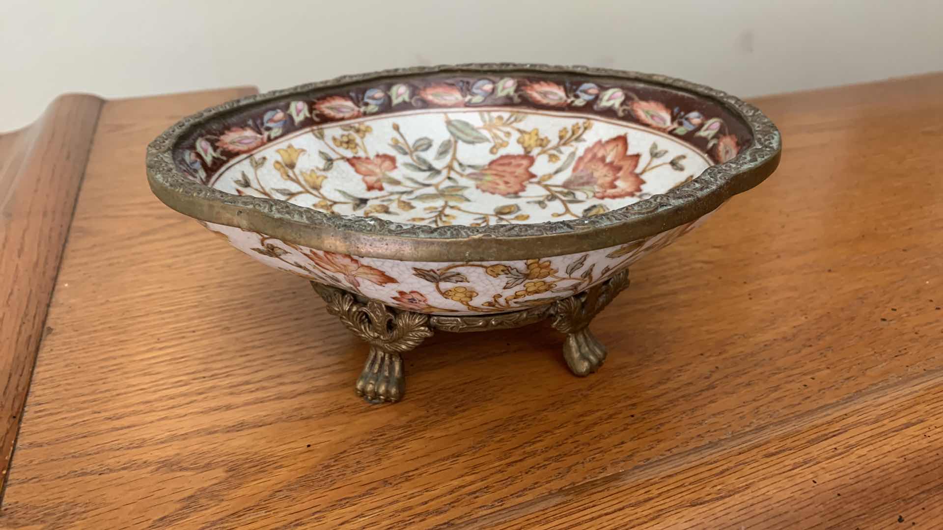 Photo 1 of HAND PAINTED PORCELAIN BOWL
