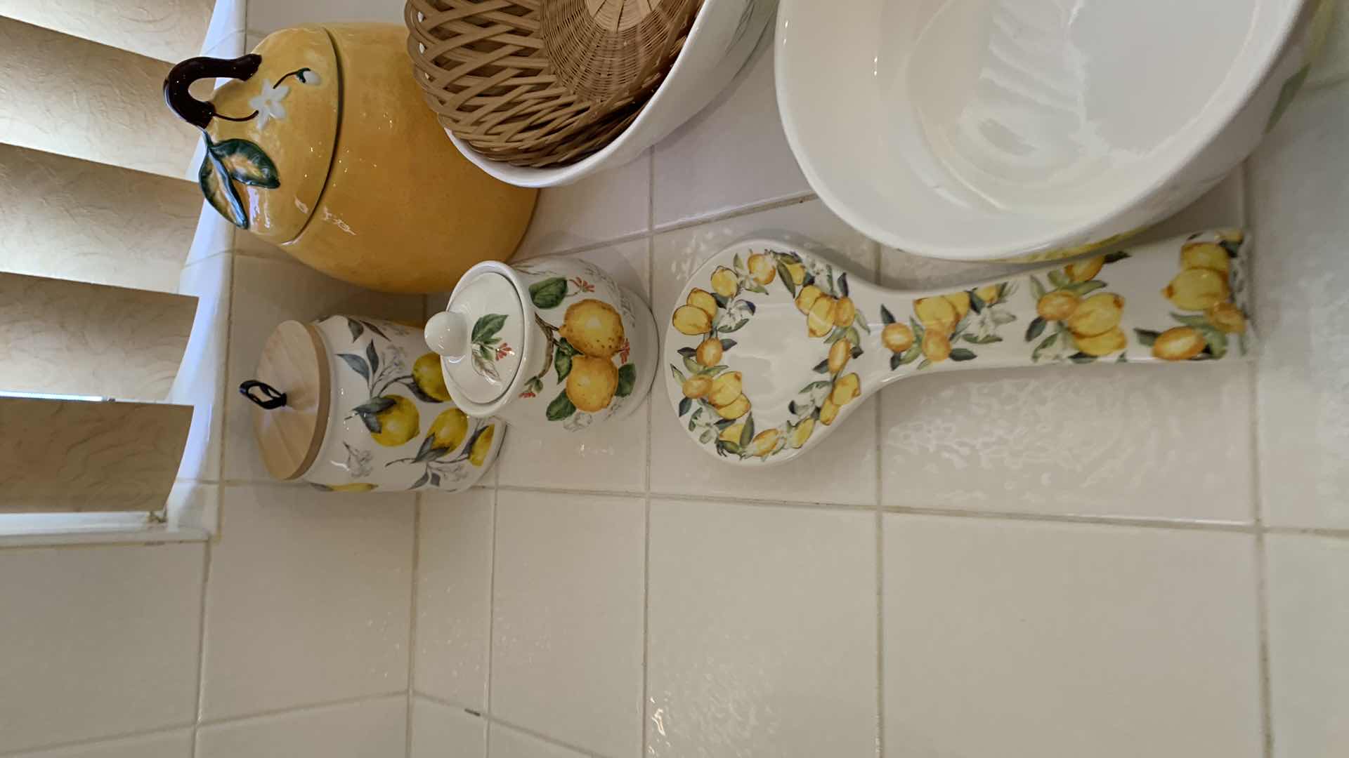 Photo 2 of LEMON THEMED KITCHEN WARE